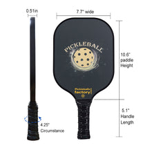 Carica l'immagine nel visualizzatore di Gallery, Pickleball Paddle | Pickleball Paddles Amazon | Best Pickleball Rackets 2021 Pickleball Revolution | SX0022 Gold balls Pickleball Set dealer location