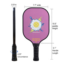 Carica l'immagine nel visualizzatore di Gallery, Pickleball Paddles | Pickleball Paddles Amazon | Best Cheap Pickleball Paddle | SX0023 Pink Cloud Pickleball Set where to buy