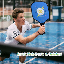 Carica l'immagine nel visualizzatore di Gallery, Pickleball Set | Pickleball Paddles Amazon | Best Inexpensive Pickleball Paddle | SX0024 Blue Cloud Pickleball Set Solution