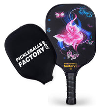 Cargar imagen en el visor de la galería, Pickleball Paddle | Best Pickleball Paddles For Advanced Players | SX0043 PINK BUTTERFLY Pickleball Paddles for Middleman