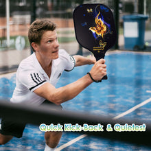 Cargar imagen en el visor de la galería, Pickleball Paddles | Pickleball Tournaments | Pickleball Paddle Set | SX0044 GOLD BUTTERFLY Pickleball Paddle for Middleman