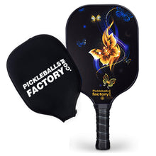 Cargar imagen en el visor de la galería, Pickleball Paddles | Pickleball Tournaments | Pickleball Paddle Set | SX0044 GOLD BUTTERFLY Pickleball Paddle for Middleman