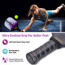 Carica l'immagine nel visualizzatore di Gallery, Pickleball Paddles | Pickleball Near Me | Best Pickleball Paddle for Spin and Power | SX0046 PURPLE GUITAR Pickleball Set dropship