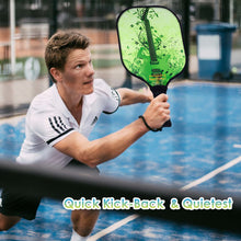 Carica l'immagine nel visualizzatore di Gallery, Pickleball Set | Pickleball Near Me | Buying A Pickleball Paddle Places2play Pickleball | SX0048 GREEN GUITAR Pickleball Set for Showroom
