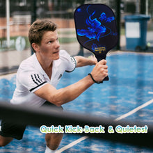 Carica l'immagine nel visualizzatore di Gallery, Pickleball Set | Playing Pickleball | Best Pickleball Balls For Outdoor Pickleball on Grass | SX0051 ROMANTIC BUTTERFLY Pickleball Set for stall holder