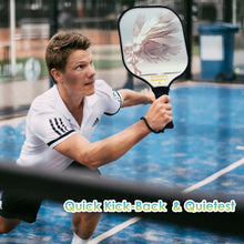 Carica l'immagine nel visualizzatore di Gallery, Pickleball Paddle | Best Pickleball Paddles 2021 | Quiet Pickleball Paddles Usapa Nationals 2021 | SX0052 ANGER GIRL Pickleball Set for Vendor list