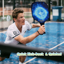 Carica l'immagine nel visualizzatore di Gallery, Pickleball Paddles | Best Pickleball Paddle 2021 | Best Starter Pickleball Paddle Usapa Nationals | SX0053 BRAIN STORM Pickleball Set for stall list
