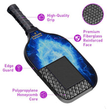 Carica l'immagine nel visualizzatore di Gallery, Pickleball Paddles | Best Pickleball Paddle 2021 | Best Starter Pickleball Paddle Usapa Nationals | SX0053 BRAIN STORM Pickleball Set for stall list