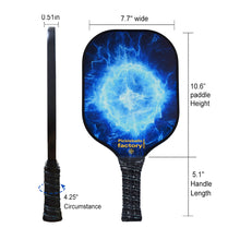 Carica l'immagine nel visualizzatore di Gallery, Pickleball Paddles | Best Pickleball Paddle 2021 | Best Starter Pickleball Paddle Usapa Nationals | SX0053 BRAIN STORM Pickleball Set for stall list
