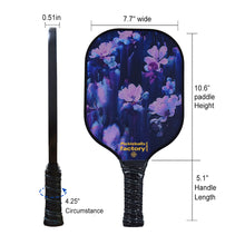 Load image into Gallery viewer, Pickleball Set | Pickleball Racquet | Most Expensive Pickleball Paddle | SX0054 DARK FOLLOWER Pickleball Paddle for Clubs