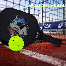Carica l'immagine nel visualizzatore di Gallery, Pickleball Rackets | Pickleball Paddle Near Me | Usapa Pickleball Paddles with Long Handles | SX0055 DANCING IN DARK Pickleball Set for Pickleball Facebook Group