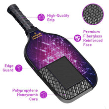 Carica l'immagine nel visualizzatore di Gallery, Pickleball Paddle | Pickleball Paddles Near Me | Pickleball Racquets Amazon | SX0056 PINK STAR SKY Pickleball Set for Pickleball ltd