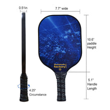 Load image into Gallery viewer, Pickleball Set | Pickleball Paddles Near Me | Rimless Pickleball Paddles Power Pickleball | SX0057 BLUE SCIENCE Pickleball Set for Pickleball limited