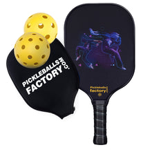 Cargar imagen en el visor de la galería, Pickleball Paddle | Pickleball Near Me | Pickleball Starter Set | SX0058 DAZZLING DANCE Pickleball Paddle for Trainner