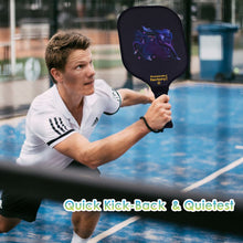 Carica l'immagine nel visualizzatore di Gallery, Pickleball Rackets | Pickleball Paddles Amazon | Best Pickleball Paddle For Tennis Elbow | SX0058 DAZZLING DANCE Pickleball Set for Pickleball INC