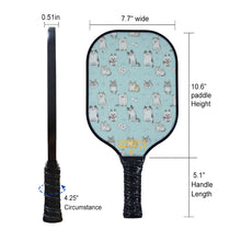 Charger l'image dans la galerie, Pickleball Set | Pickleball Near Me | Approved Pickleball Paddles | SX0060 PET LOVE Pickleball Paddles for Catalog Order