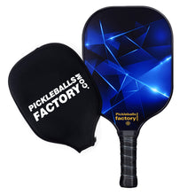 Cargar imagen en el visor de la galería, Pickleball Paddle | Playing Pickleball | Best Affordable Pickleball Paddles | SX0061 BLUE DAZZLING Pickleball Paddle for Supermarket