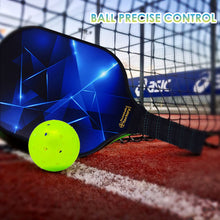Cargar imagen en el visor de la galería, Pickleball Paddle | Playing Pickleball | Best Affordable Pickleball Paddles | SX0061 BLUE DAZZLING Pickleball Paddle for Supermarket