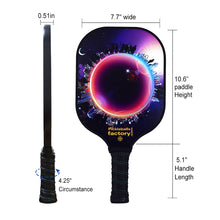 Carica l'immagine nel visualizzatore di Gallery, Pickleball Paddles | Pickleball Rackets | Inexpensive Pickleball Paddles | SX0062 PINK BUBBLE Pickleball Set for Pickleball Club