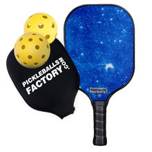 Cargar imagen en el visor de la galería, Pickleball Set | Playing Pickleball | Personalized Pickleball Paddle | SX0063 BLUE STAR SKY Pickleball Paddles for Warehouse