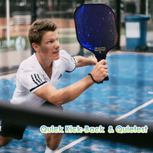 Charger l'image dans la galerie, Pickleball Paddle | Pickleball Tournaments | Best Graphite Pickleball Paddle | SX0067 BLUE STARRY SKY Pickleball Set for Pickleball Facebook