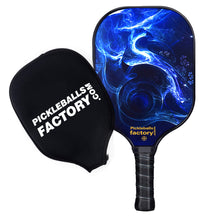 Cargar imagen en el visor de la galería, Pickleball Set | Pickleball Paddles | Best Pickleball Rackets For Beginners | SX0069 BLUE FLAME Pickleball Paddles for Shopping Mall