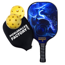 Cargar imagen en el visor de la galería, Pickleball Set | Pickleball Paddles | Best Pickleball Rackets For Beginners | SX0069 BLUE FLAME Pickleball Paddles for Shopping Mall