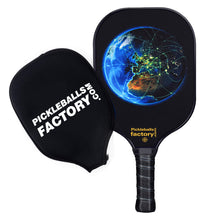 Load image into Gallery viewer, Pickleball Paddles | Pickleball Paddles Amazon | Levelup Pickleball | SX0071 BLUE EARTH Pickleball Paddles Custom