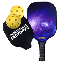 Cargar imagen en el visor de la galería, Pickleball Set | Pickleball Paddles Amazon | Pickle Sport Buy Pickleball Equipment | SX0072 PURPLE WORLD Pickleball Paddle Custom