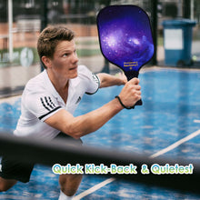 Cargar imagen en el visor de la galería, Pickleball Set | Pickleball Paddles Amazon | Pickle Sport Buy Pickleball Equipment | SX0072 PURPLE WORLD Pickleball Paddle Custom