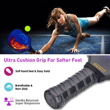 Load image into Gallery viewer, Pickleball Paddle | Pickleball Paddles | Indoor Pickleball Near Me | SX0073 RED FIRE BLUE HEART Pickleball Paddles Designs