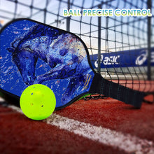 Load image into Gallery viewer, Pickleball Paddles | Pickleball Paddle | Outdoor Pickleball Near Me | SX0074 BLUE ART HORSE Pickleball Paddle Designs