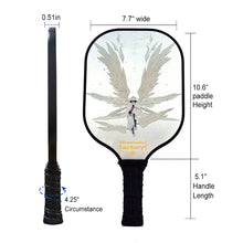 Charger l'image dans la galerie, Pickleball Set | Pickleball Racquet | Set of 4 Pickleball Paddles | SX0078 WING ANGEL Pickleball Set for Pickleball Fun