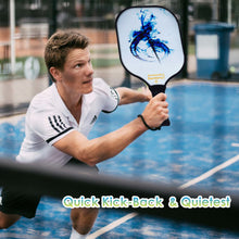 Charger l'image dans la galerie, Pickleball Paddle | Best Pickleball Paddles | Best Control Pickleball Paddle | SX0079 BLUE MUSIC NOTE Pickleball Set for Pickleball Rules