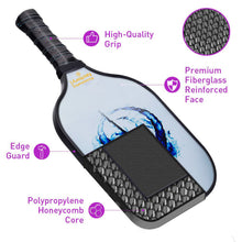 Load image into Gallery viewer, Pickleball Paddle | Pickleball Tournaments | 2021 Best Pickleball Paddles | SX0079 BLUE MUSIC NOTE Pickleball Paddles Supply