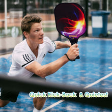 Carica l'immagine nel visualizzatore di Gallery, Pickleball Paddles | Pickleball Equipment | Best Type of Pickle Racket | SX0082 PINK RED FLAMING Pickleball Paddle for Reseller