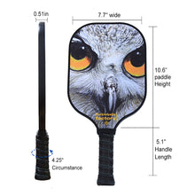 Load image into Gallery viewer, Pickleball Paddles | Pickleball Equipment | Pickleball Bats Graphite Paddle | SX0083 HARW EYE NOSE Pickleball Paddles for Retail Store