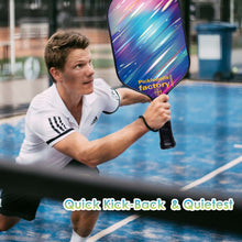 Carica l'immagine nel visualizzatore di Gallery, Pickleball Paddle | Pickleball Equipment | Purchase Pickleball Paddles | SX0091 RAINBOW Pickleball Paddle Pro PONESHOTER