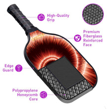 Charger l'image dans la galerie, Pickleball Paddle | Pickleball Rackets | Pickleball Paddle With Largest Sweet Spot | SX0095 FIRE EYE Pickleball Paddle Pro FEPICA