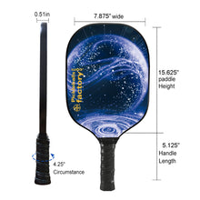 Load image into Gallery viewer, Pickleball Set | Pickleball Rackets | Lightweight Pickleball Paddles Small Grip | SX0096 WISH EARTH Pickleball Paddle Pro TEKPADDLEBANTAMA
