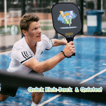 Carica l'immagine nel visualizzatore di Gallery, Pickleball Set | Pickleball Racquet | Junior Pickleball Paddles | SX0006 Vicktory Pickleball Set for Authorised Distributor