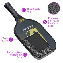 Carica l'immagine nel visualizzatore di Gallery, Pickleball Paddles | Pickleball Set | Pickleball Paddle For Beginners | SX0029 YELLOW B Pickleball Set for Supermarket