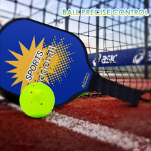Carica l'immagine nel visualizzatore di Gallery, Pickleball Set | Pickleball Equipment | Fiberglass Pickleball Paddles Pickleball Complex | SX0036 YELLOW FUN Pickleball Set for Television home shopping company