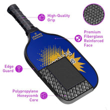 Carica l'immagine nel visualizzatore di Gallery, Pickleball Set | Pickleball Equipment | Fiberglass Pickleball Paddles Pickleball Complex | SX0036 YELLOW FUN Pickleball Set for Television home shopping company