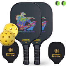 Carica l'immagine nel visualizzatore di Gallery, Pickleball Paddles | Pickleball Racquet | Aluminum Pickleball Paddle Can Customize | SX0041 YOUTH WITHOUT LIMITED Pickleball Set ecomerce retailer
