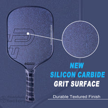 Load image into Gallery viewer, Advanced Silicon Carbide Textured Surface Pickleball Paddle with High Friction, Enhanced Spin and Long-Lasting Durability
