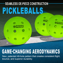 Cargar imagen en el visor de la galería, 48-Hole Seamless Pickleball Balls with One-Piece Molded Construction
