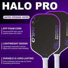 Load image into Gallery viewer, Blow Molded Carbon Fiber Frame Pickleball Paddle with Double Thermoformed Dual Foam Core &amp; EPP Floating Core
