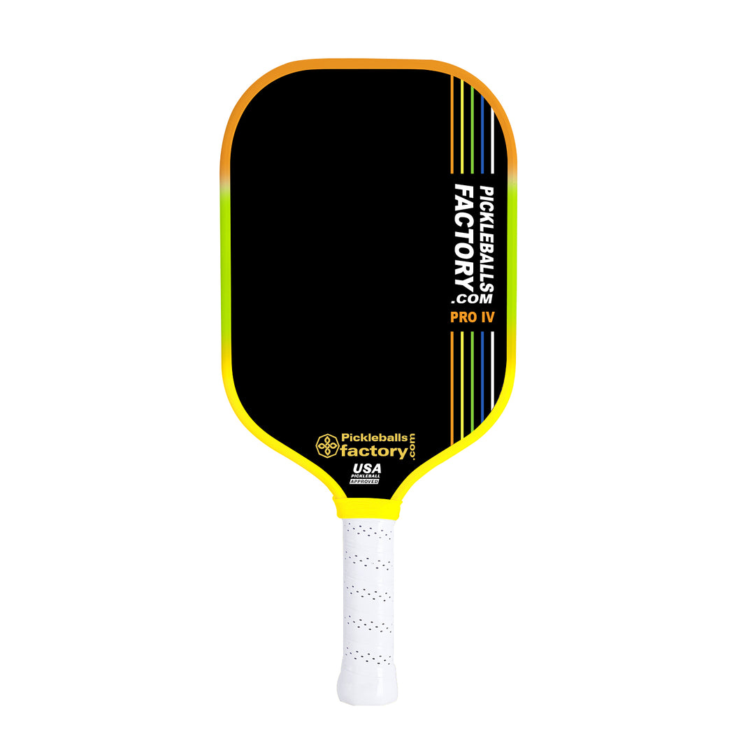 PRO IV Propulsion Core Pickleball Paddle FACTORY-TFP Pro IV Player Edition Pickleball Paddle USAPA Approved 16mm Gen 4 Propulsion Core Carbon Surface GEN4