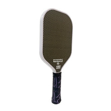 Cargar imagen en el visor de la galería, Kevlar Pickleball Paddle FACTORY-Thermoformed T700 Fabric Texture Surface Thermoforemd Polymer Core Pickleball PaddleEdge Sealing
